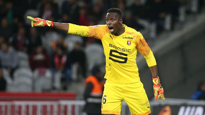 Edouard Mendy face au Losc en Ligue 1