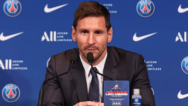 Lionel Messi'nin imza töreninden Lionel Messi'nin imza töreninden