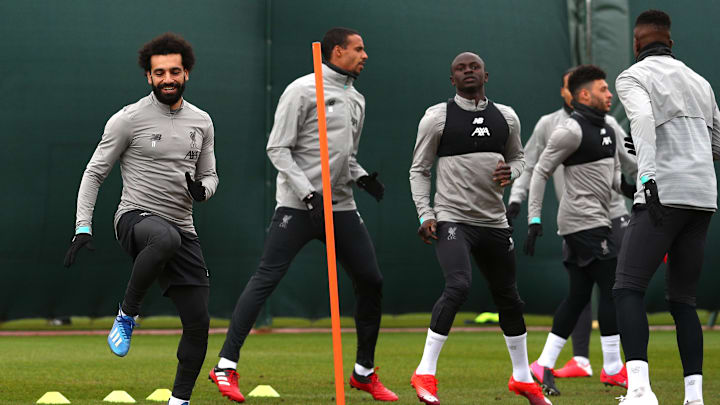 Liverpool FC Press Conference And Training Session
