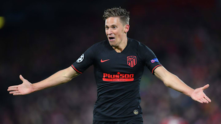 Marcos Llorente marcó dos goles al Liverpool