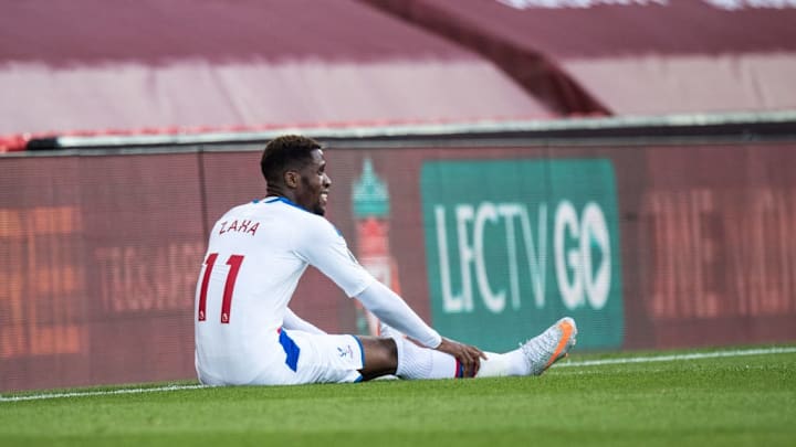 Zaha limped off against Liverpool and is unlikely to feature against Burnley