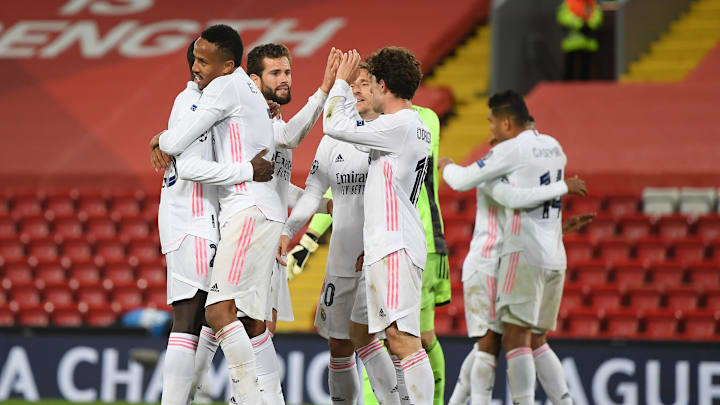 Liverpool FC v Real Madrid - UEFA Champions League Quarter Final: Leg Two Liverpool FC v Real Madrid - UEFA Champions League Quarter Final: Leg Two