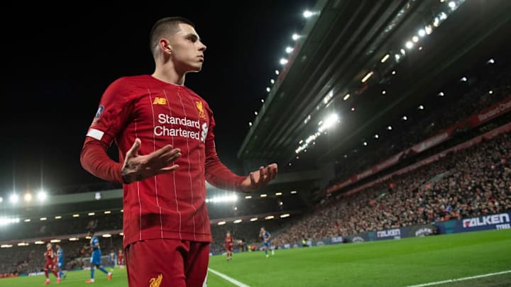 Adam Lewis a déjà disputé un match avec Liverpool, avant d'être prêté à Amiens. 