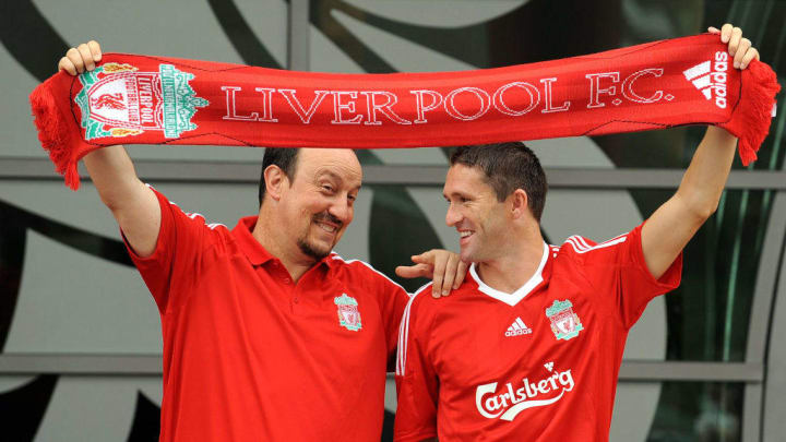 Keane's time at Liverpool was short-lived