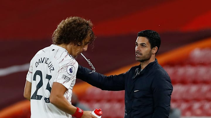 David Luiz & Mikel Arteta David Luiz & Mikel Arteta