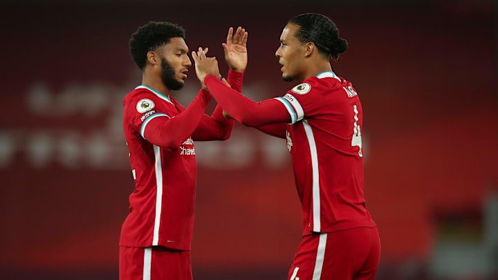 Joe Gomez dan Virgil van Dijk