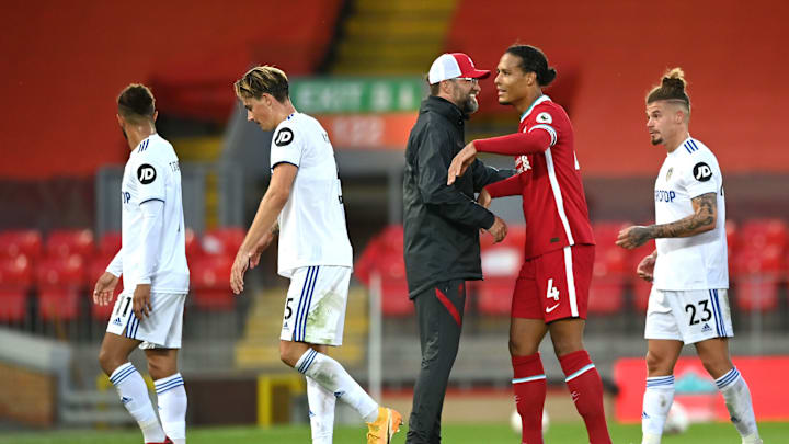 Liverpool mengalahkan Leeds United dengan skor 4-3