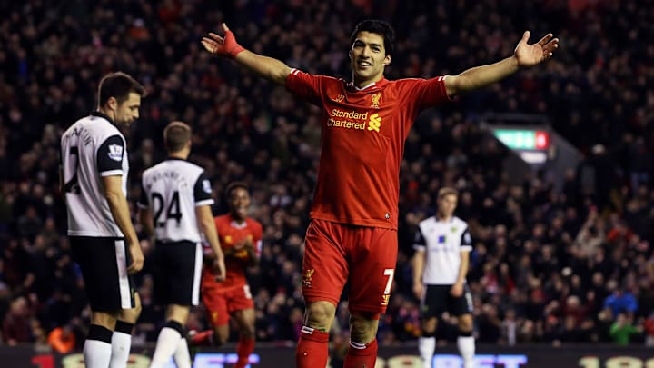 Luis Suárez llegó al Liverpool por 26 millones de euros