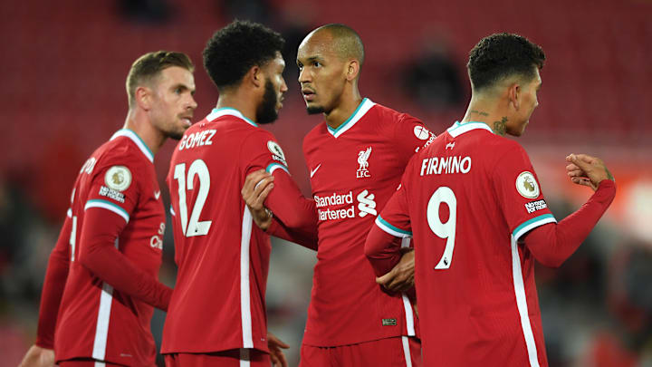 Fabinho dan rekan setim di Livepool