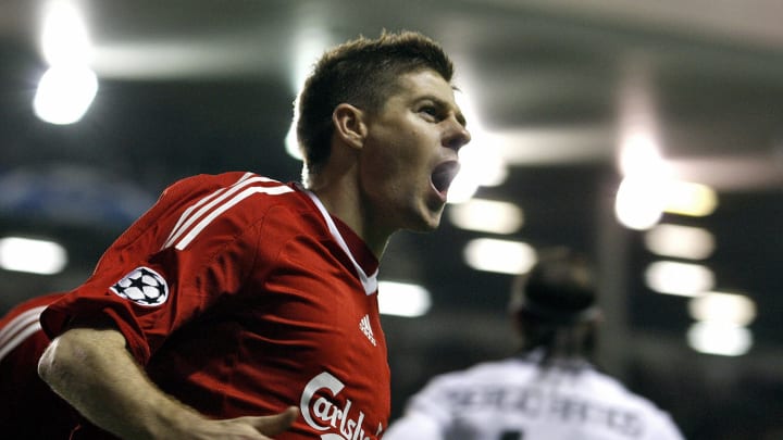 Liverpool's English midfielder Steven Ge