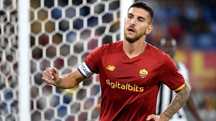 Lorenzo Pellegrini of AS Roma during the Serie A football...
