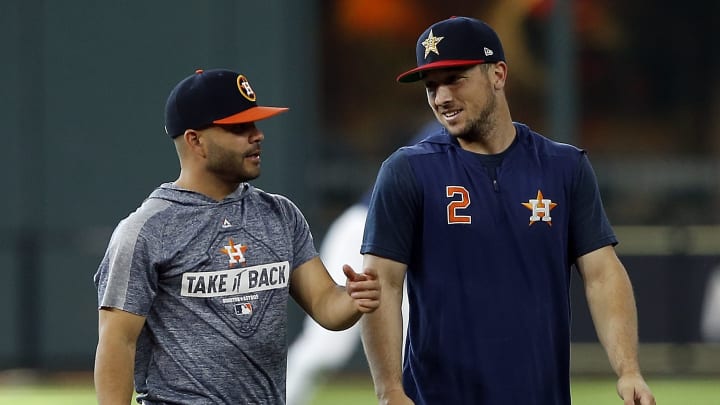 Altuve y Bregman son dos de los principales bateadores de los Astros