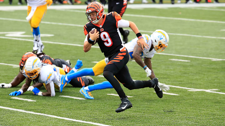 Joe Burrow will make his second NFL start in Week 2. Joe Burrow will make his second NFL start in Week 2.