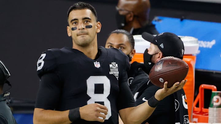 Marcus Mariota podría salir de Las Vegas Raiders