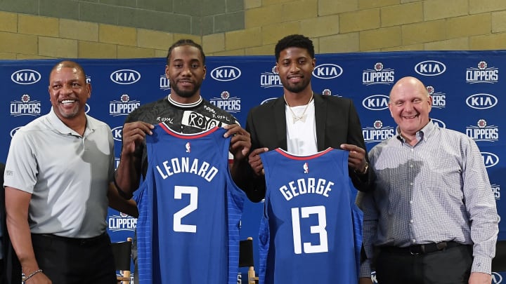Los Angeles Clippers Introduce Kawhi Leonard & Paul George