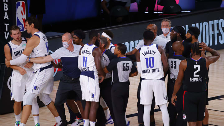 Doncic y Morris tuvieron fuerte incidente