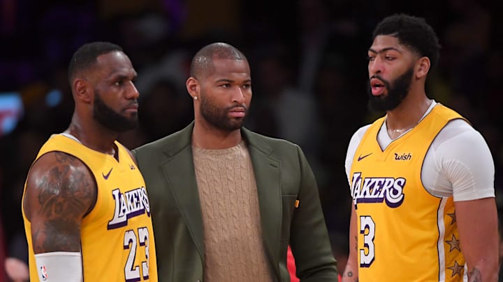 El quinteto titular de los Lakers para enfrentar a los Mavericks