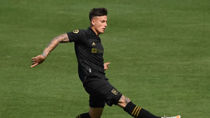Brian Rodríguez, uruguayo de Los Angeles FC de la Major League Soccer.