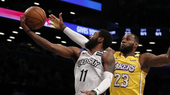 Lakers y Nets se enfrentarán de nueva cuenta en la temporada actual