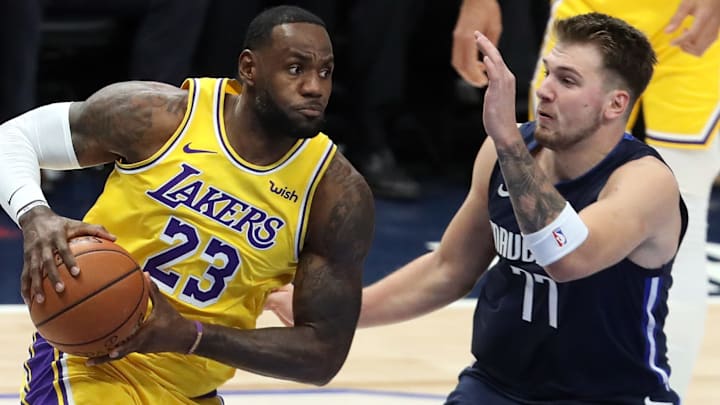 LeBron y Doncic estarán cara a cara nuevamente esta semana