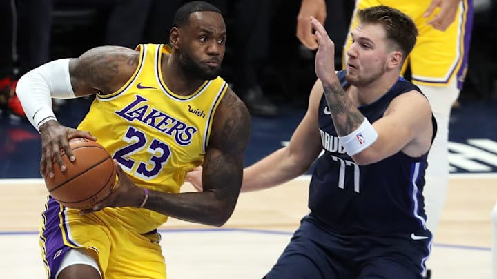 LeBron y Doncic se enfrentarán por tercera vez en la campaña regular