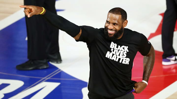 LeBron James se mostró muy contento por el desarrollo de las elecciones presidenciales en Estados Unidos