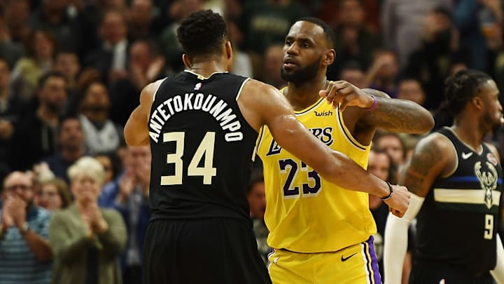Giannis fue fundamental en la victoria de los Bucks ante los Lakers