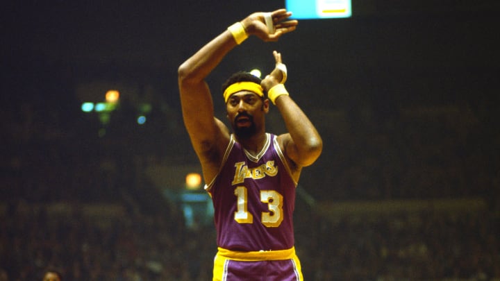 Wilt Chamberlain fue una de las grandes figuras de los Lakers que alcanzaron un campeonato en los años 70s