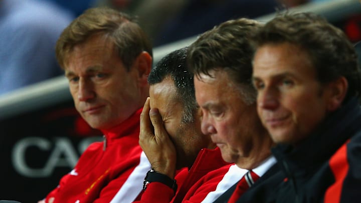 Le facce sulla panchina dei Red mentre venivano eliminati nella League Cup dal Milton Keynes Dons, club di terza divisione