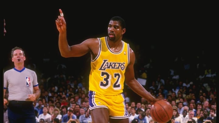 Magic Johnson fue el líder de los Lakers camino a los tres campeonatos obtenidos en los años 80s