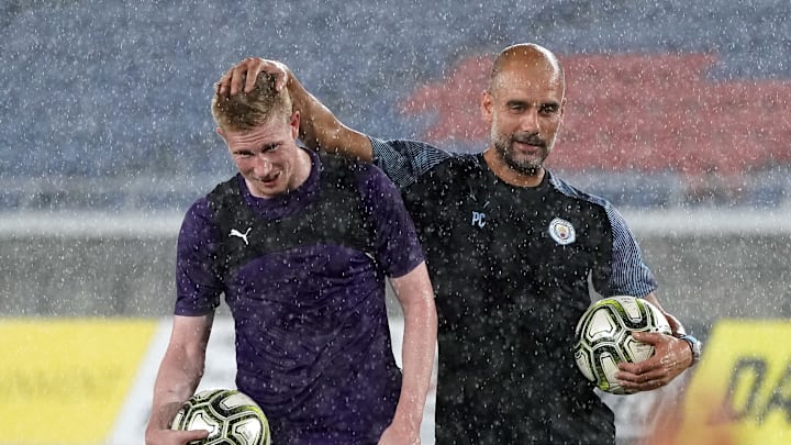 Manchester City Press Conference & Training Session Manchester City Press Conference & Training Session