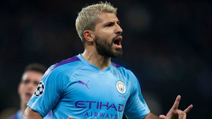Sergio Aguero, tercero en la lista de argentinos con más goles en Champions.