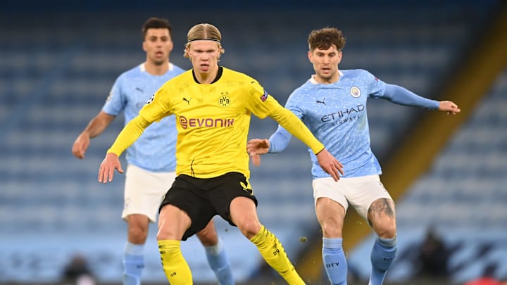 Manchester City v Borussia Dortmund  - UEFA Champions League Quarter Final: Leg One