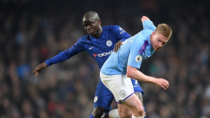 Kanté e De Bruyne são grandes nomes da atualidade no futebol