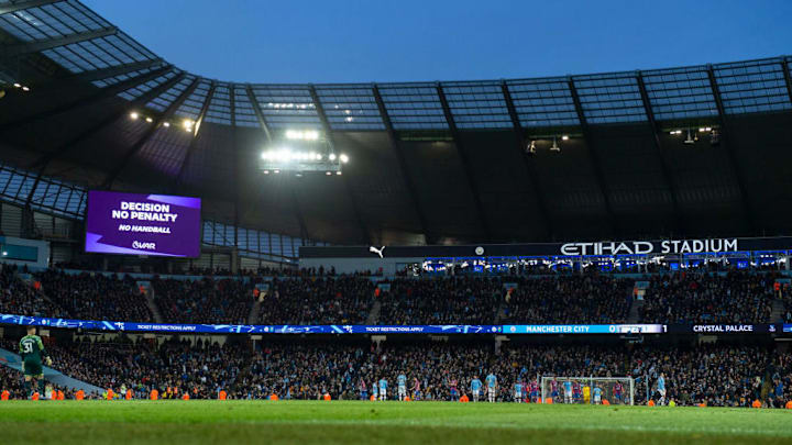 Manchester City v Crystal Palace - Premier League