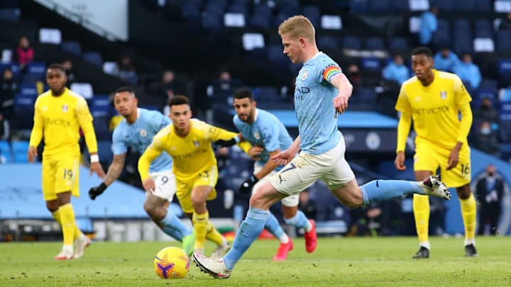 Manchester City v Fulham - Premier League
