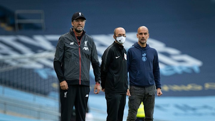 Jurgen Klopp dan Pep Guardiola