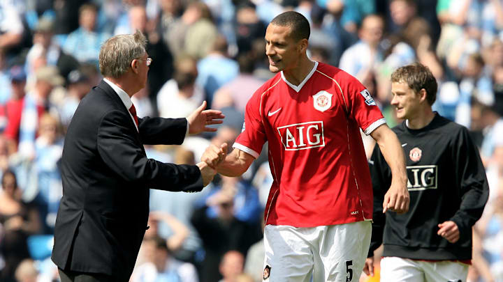 Rio Ferdinand, Alex Ferguson