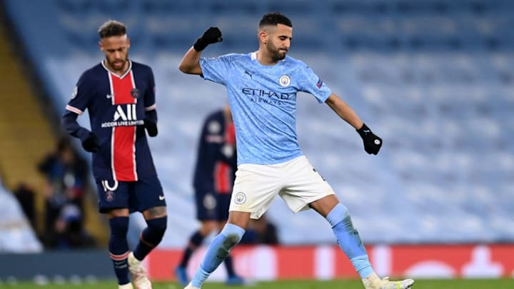 neymar riyad mahrez psg manchester city champions league