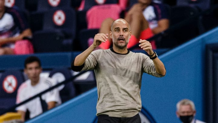Guardiola is looking for his first piece of European silverware since leaving Barcelona