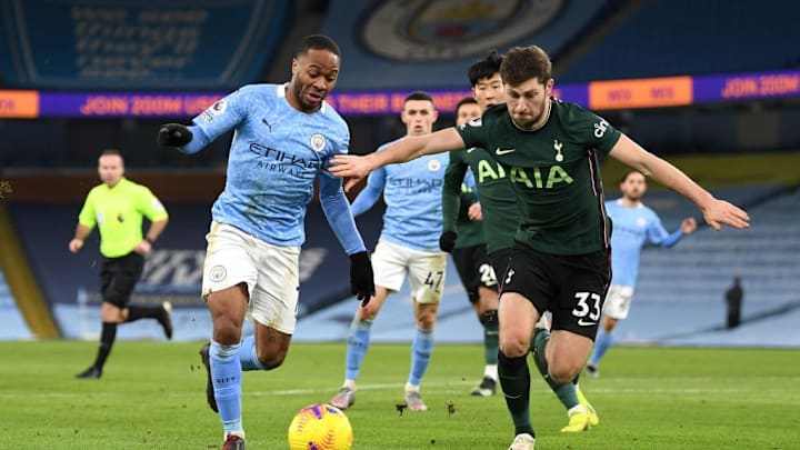 ben davies raheem sterling manchester city tottenham