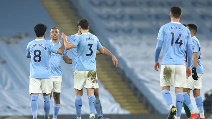Gabriel Jesus, Ilkay Guendogan, Ruben Dias