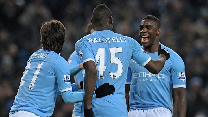 Manchester City's English defender Micah Manchester City's English defender Micah