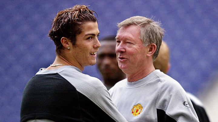Manchester United manager Sir Alex Fergu