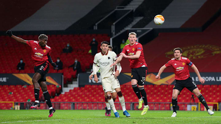 Paul Pogba Roma Manchester United League Europa liga