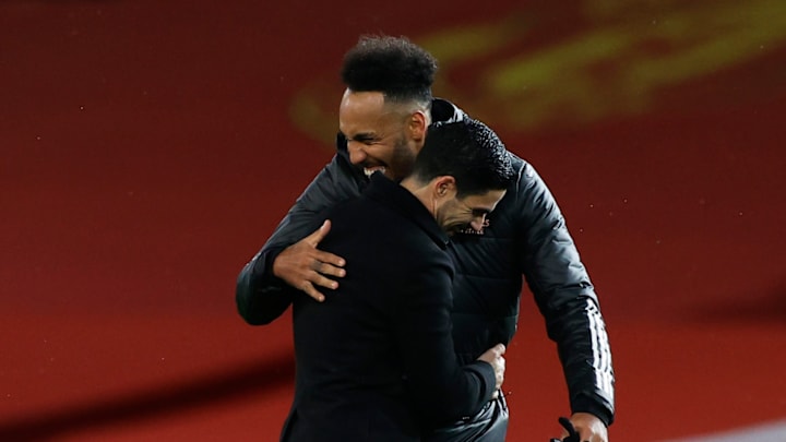 Mikel Arteta & Pierre Emerick-Aubameyang