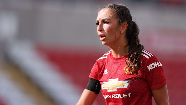 La capitaine de Manchester United, Katie Zelem, a répondu aux critiques de Megan Rapinoe La capitaine de Manchester United, Katie Zelem, a répondu aux critiques de Megan Rapinoe