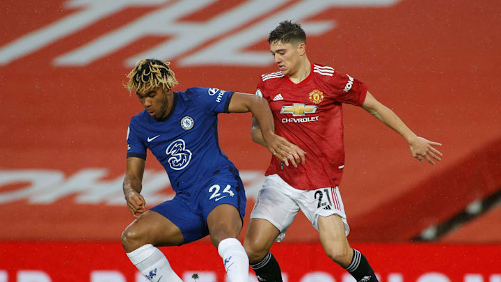 Daniel James di pertandingan vs Chelsea Daniel James di pertandingan vs Chelsea