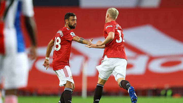 Bruno Fernandes, Donny Van De Beek Bruno Fernandes, Donny Van De Beek