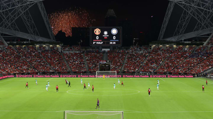 Stadion Nasional Singapura saat laga ICC Championship